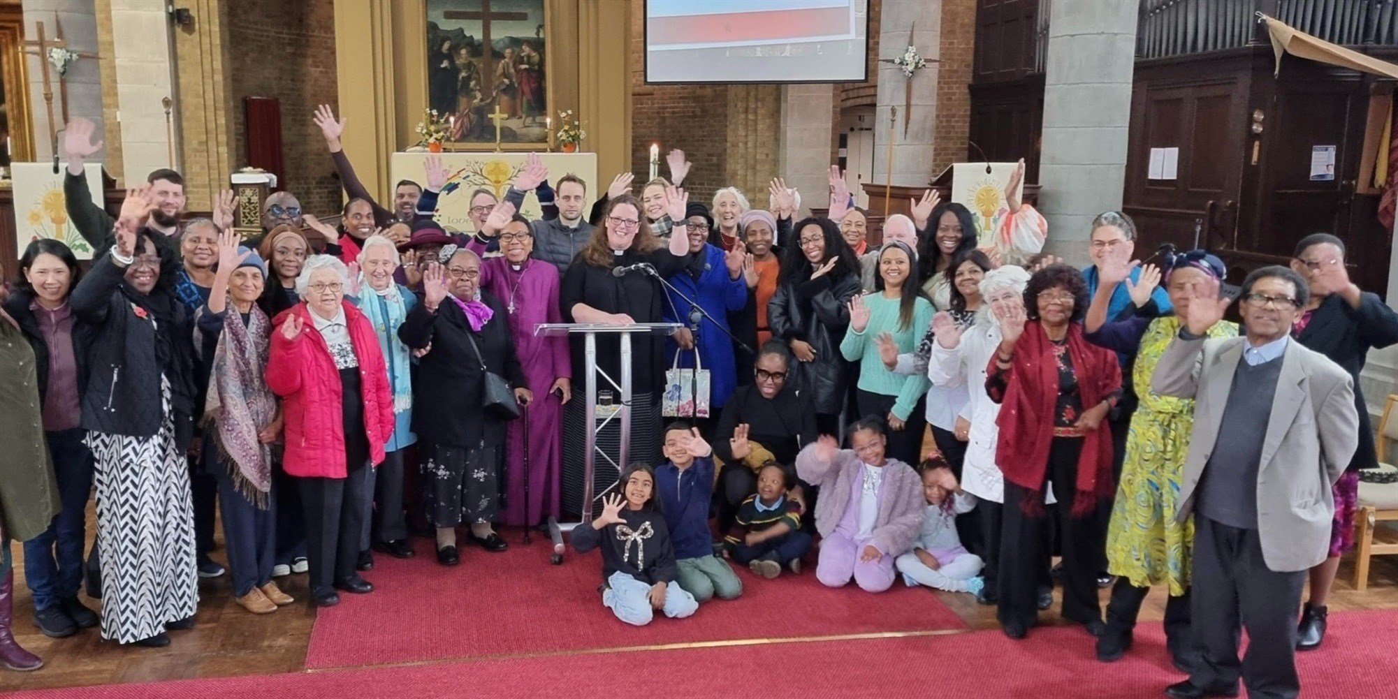 Joint Lead Bishop on Racial Justice*The Rt Revd Dr Rosemarie Mallett, visits St Anselm's*