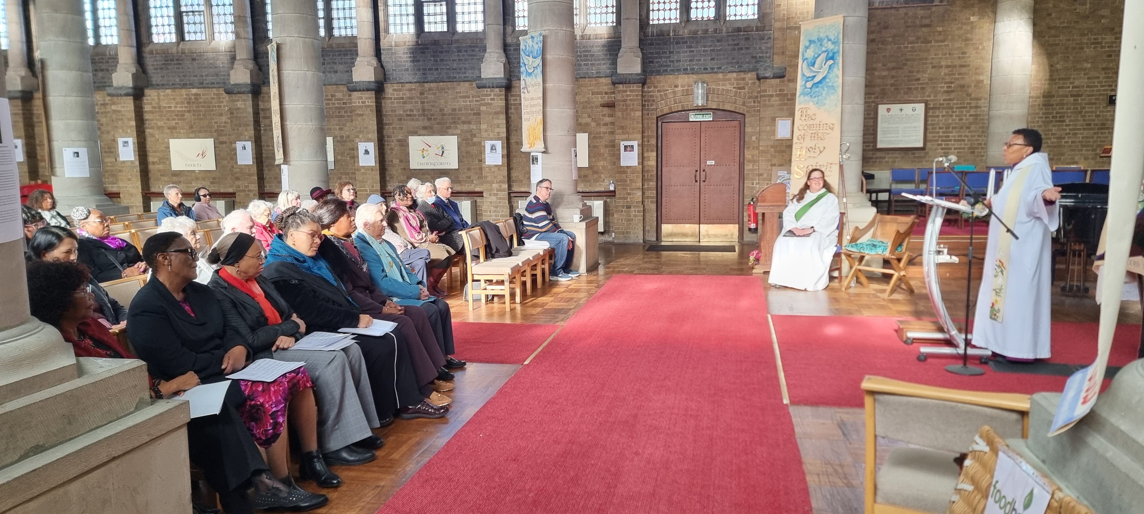 Bishop Rosemarie visit Congreg