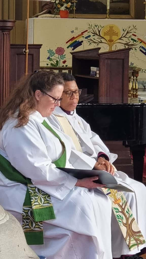 Emma and Bishop Rosemarie