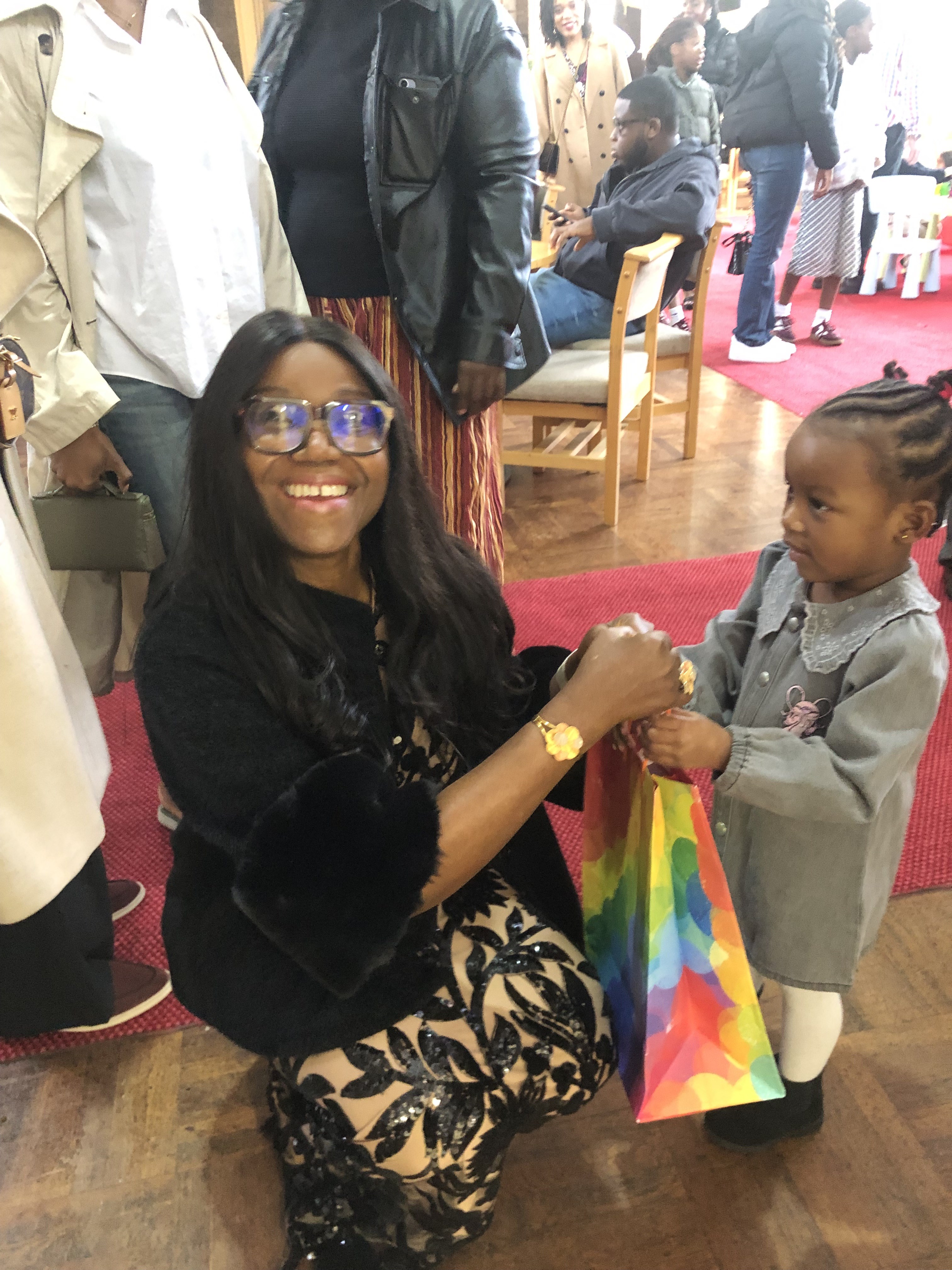 Chinyere and little friend