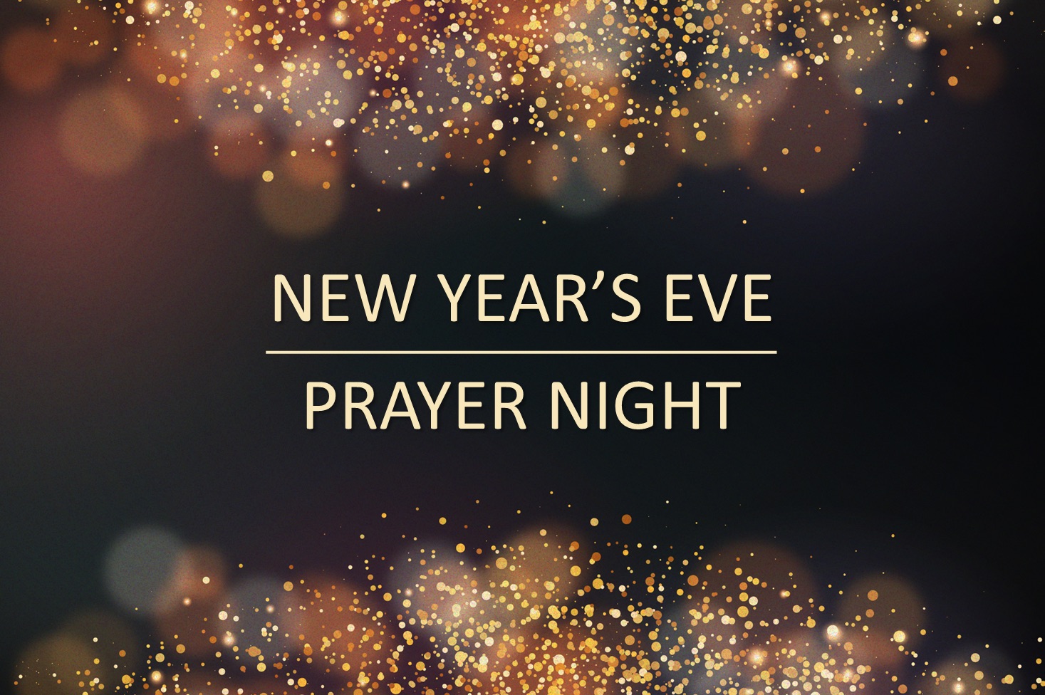 New Year prayer night