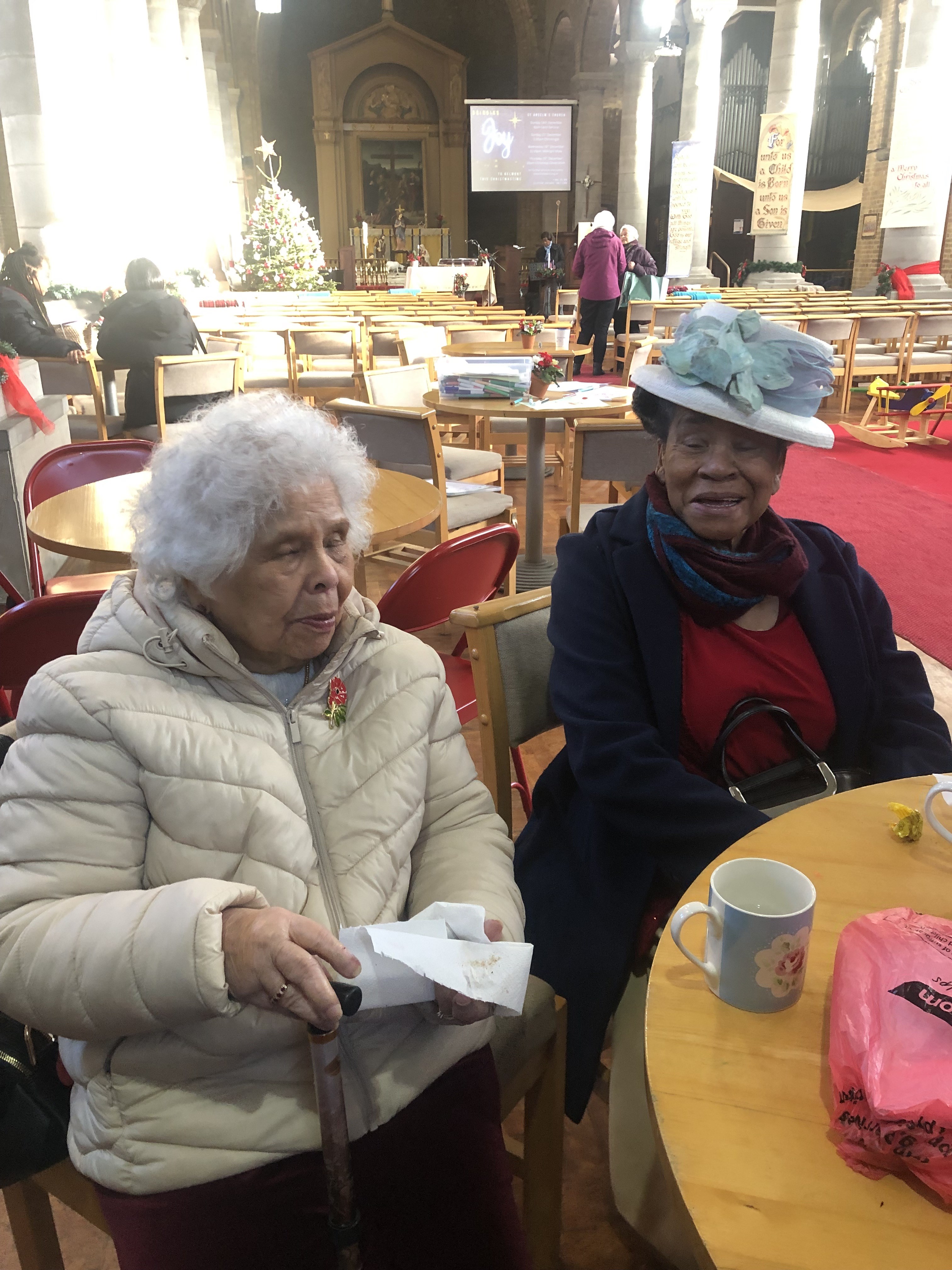 Christmas day pat and enid