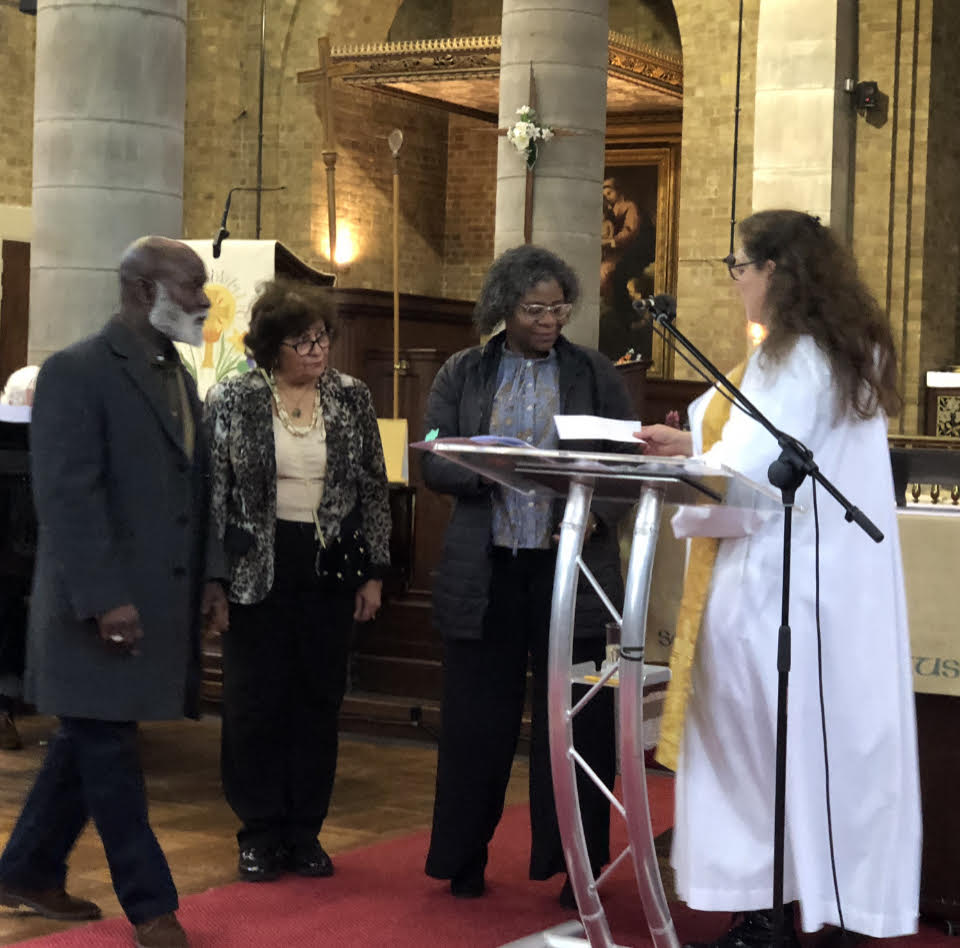 Foodbank cheque presentation