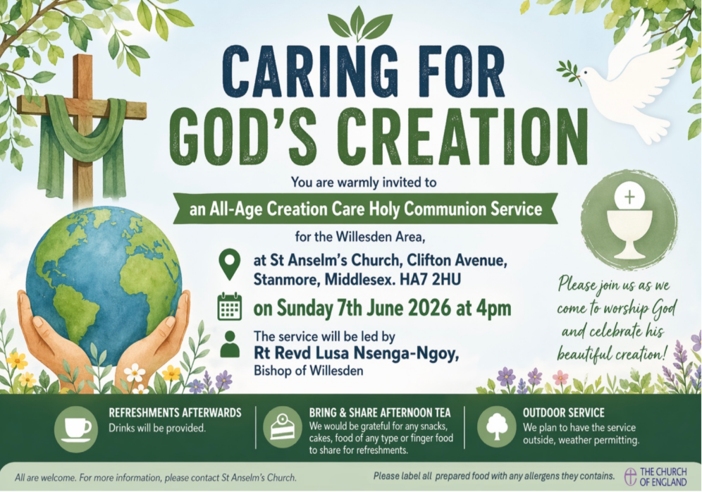 Creation Care Service Flyer
