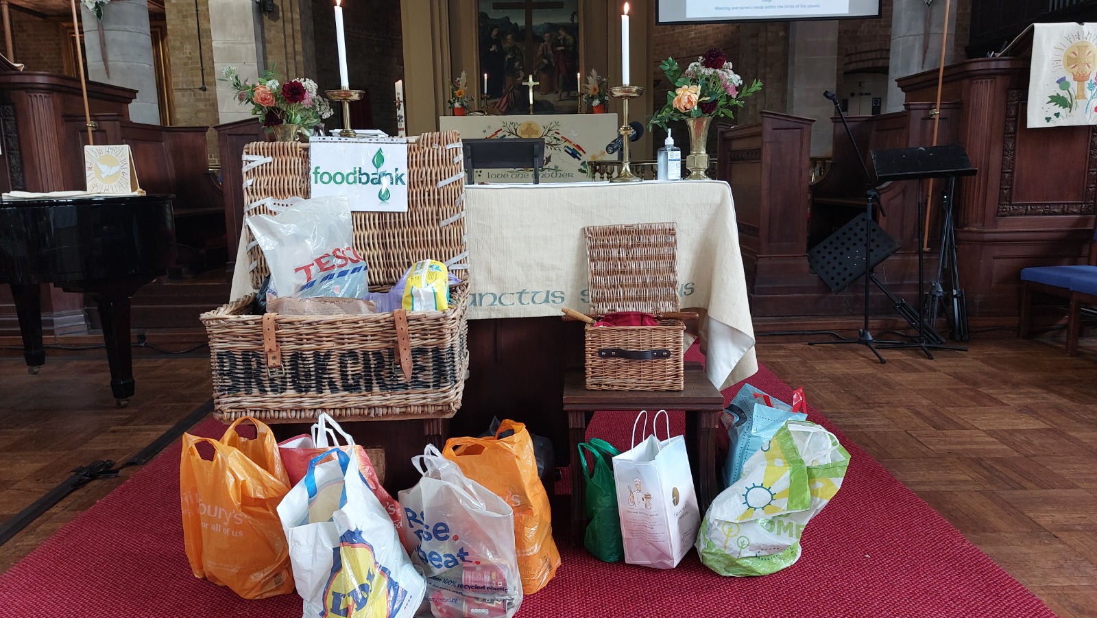 Harvest donations